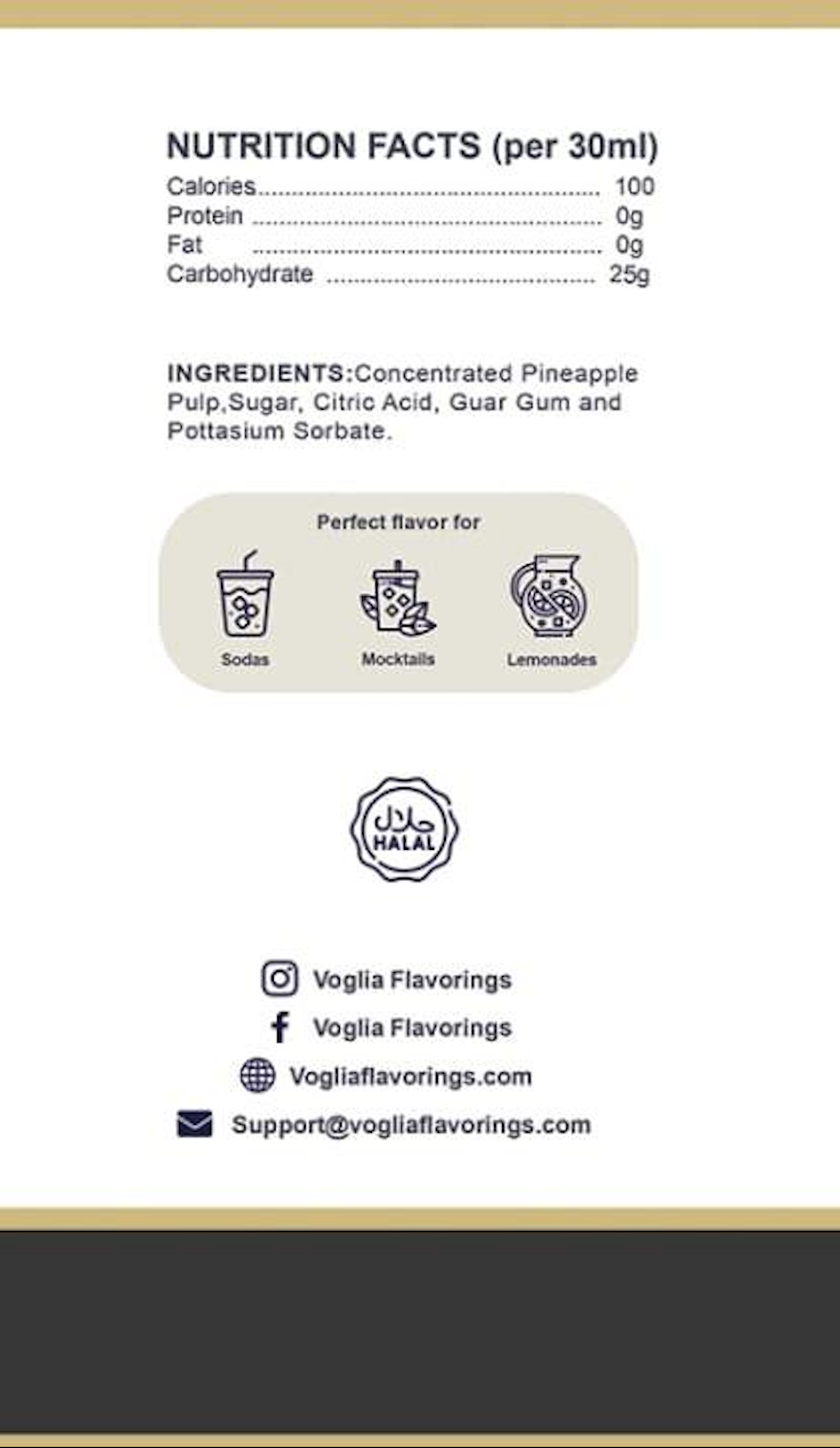 Pineapple 2kg | Purée