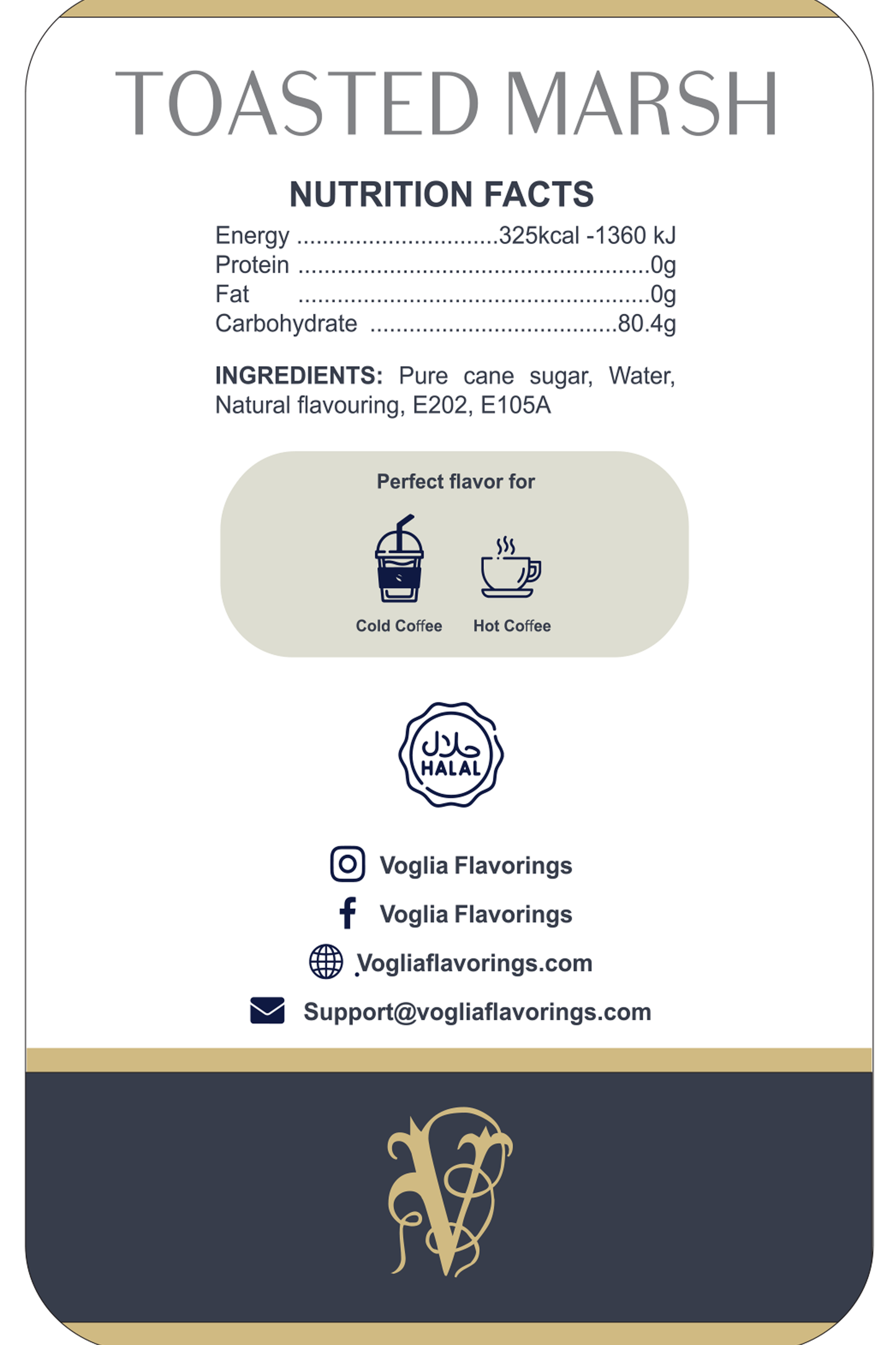 Toasted Marshmallow 1L | Coffee Syrup