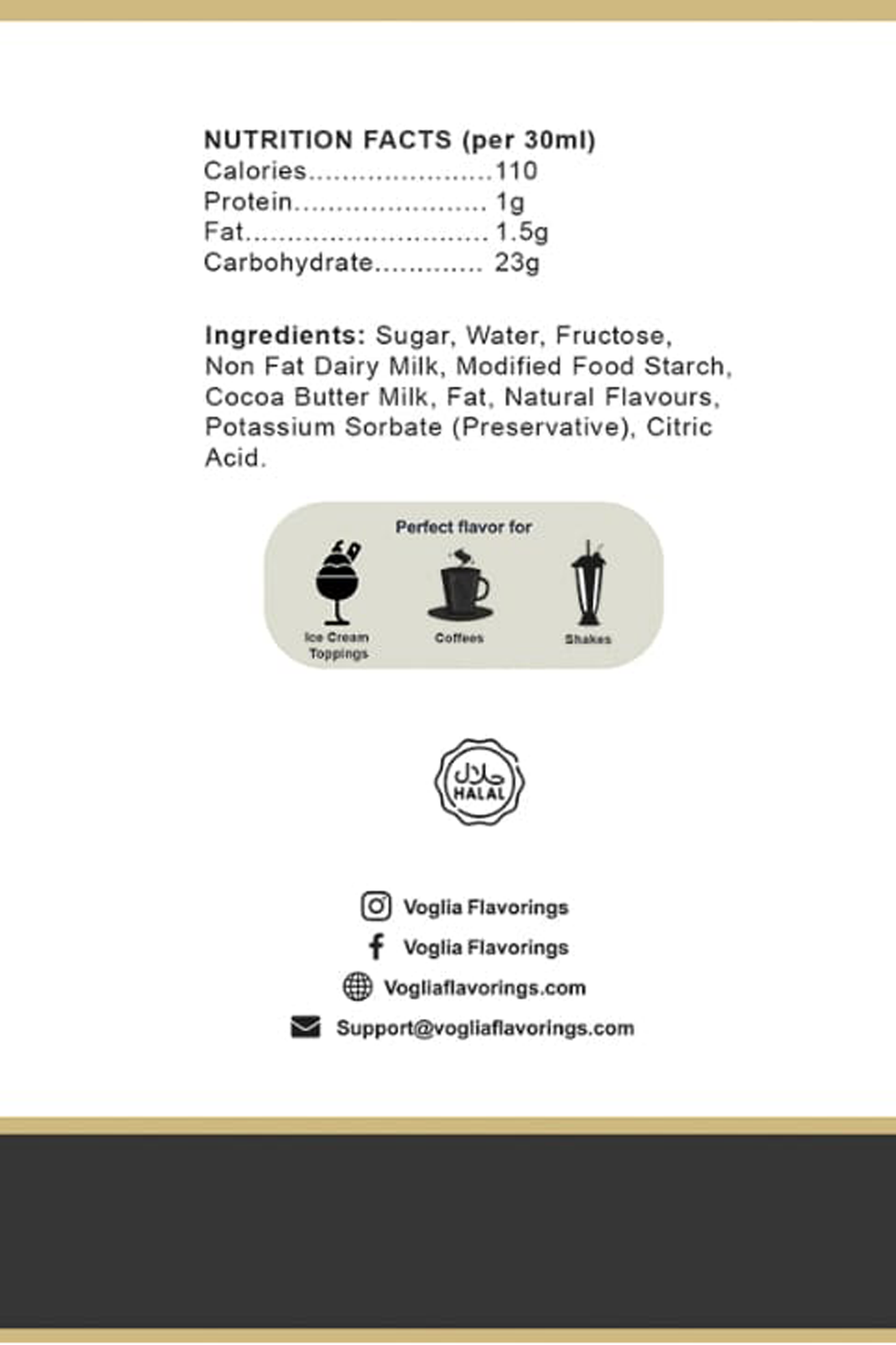 White Chocolate 2kg | Sauce