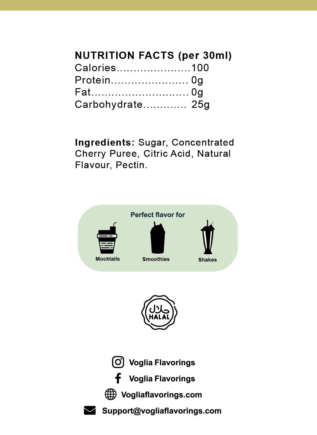 Hunza Cherry 2kg | Purée