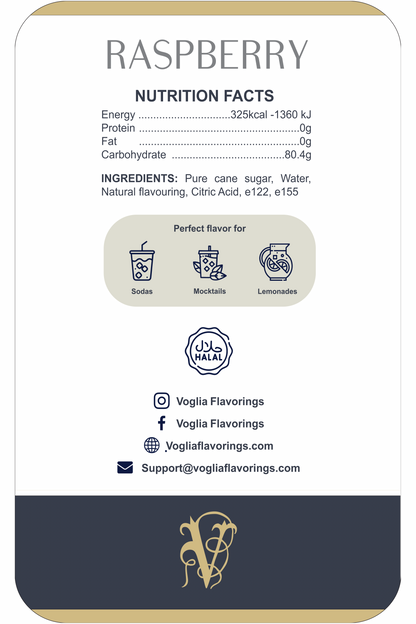 Raspberry 1L | Fruit Syrup